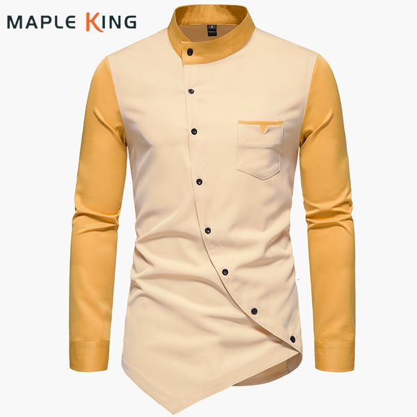 men's casual shirts vintage shirts for men patchwork irregular oblique button long sleeve mens dress clothes wedding business shirt che, White;black
men's casual shirts vintage shirts for men patchwork irregular oblique button long sleeve mens dress clothes wedding business shirt che, White;black