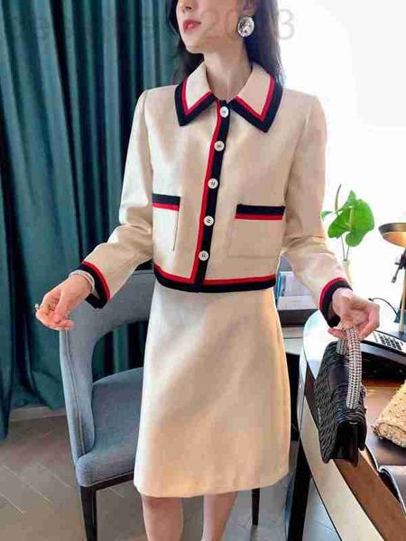 two piece dress designer new autumn and winter leisure two-pie women's coat skirt designer high-quality spring suit jacket irthday gift, White
two piece dress designer new autumn and winter leisure two-pie women's coat skirt designer high-quality spring suit jacket irthday gift, White