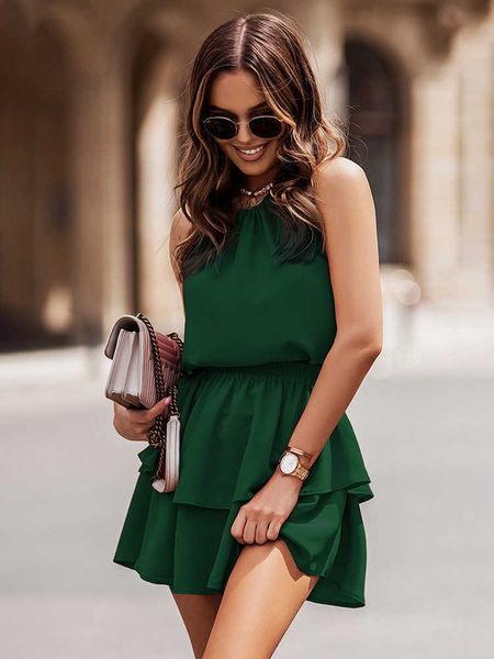 casual dresses mini summer dress woman fashion casual halter backless black green elegant beach party dresses for woman robe femme 2022 p230, Black;gray
casual dresses mini summer dress woman fashion casual halter backless black green elegant beach party dresses for woman robe femme 2022 p230, Black;gray
