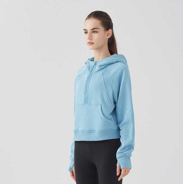 lu-220 sports coat women's half zipper hoodie sweater loose versatile casual baseball suit running fitness yoga gym clothes jacket 5ess, Gray
lu-220 sports coat women's half zipper hoodie sweater loose versatile casual baseball suit running fitness yoga gym clothes jacket 5ess, Gray