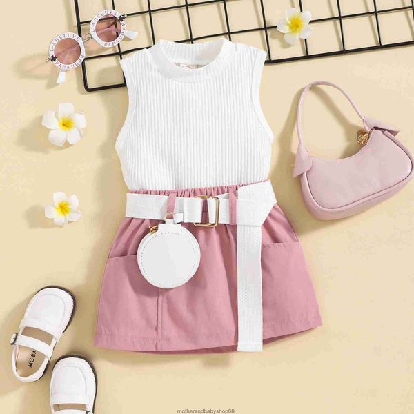 cross border girls' clothing half length short skirt tank three piece suit for children's clothing in europe america and foreign t, White
cross border girls' clothing half length short skirt tank three piece suit for children's clothing in europe america and foreign t, White