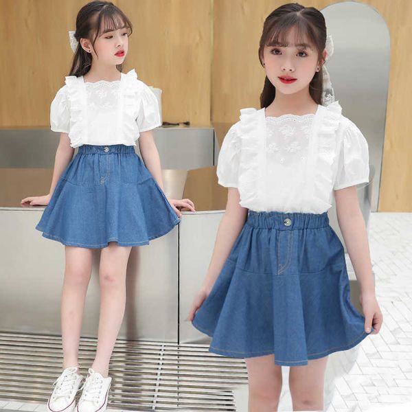 clothing sets girls clothes set summer 2 pcs children short sleeve clothing outfits for girls teen kids clothes 4 6 8 10 12 years aa230515, White
clothing sets girls clothes set summer 2 pcs children short sleeve clothing outfits for girls teen kids clothes 4 6 8 10 12 years aa230515, White