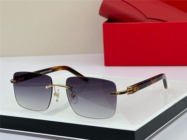 new fashion design square sunglasses 012 rimless k gold frame marbled glasses temples simple generous style versatile outdoor uv400 protecti, White;black
new fashion design square sunglasses 012 rimless k gold frame marbled glasses temples simple generous style versatile outdoor uv400 protecti, White;black