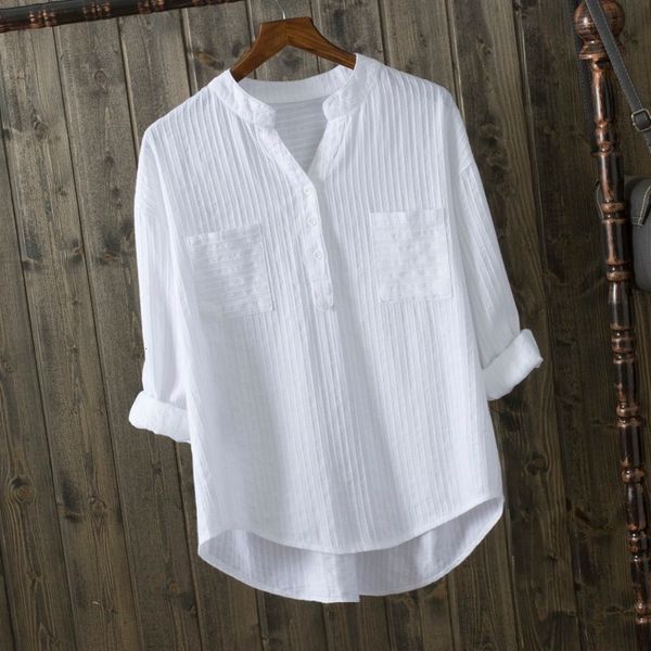 women's blouses shirts 100% cotton white blouse women shirt spring summer elegant v-neck ladies haut femme blusa womens and blouses 23
women's blouses shirts 100% cotton white blouse women shirt spring summer elegant v-neck ladies haut femme blusa womens and blouses 23