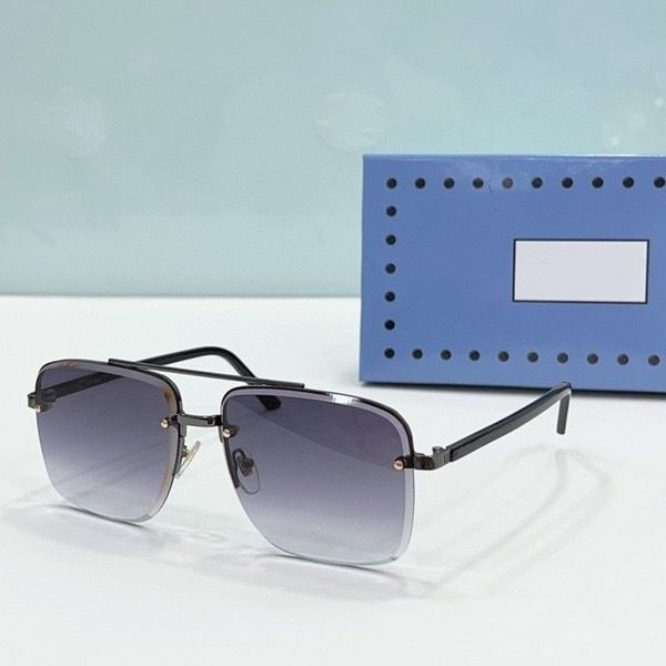 2023 women men fashion sunglasses black thin plank half frame light purple gradient color square glasses available with box, White;black
2023 women men fashion sunglasses black thin plank half frame light purple gradient color square glasses available with box, White;black