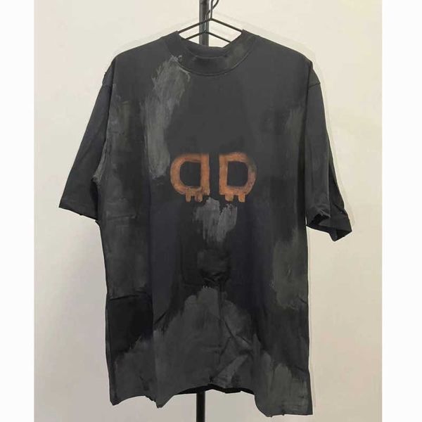 american vintage tshirt hip hop mens clothing designer t shirt cement graffiti short sleeve women tee fashion street pullover top, White;black
american vintage tshirt hip hop mens clothing designer t shirt cement graffiti short sleeve women tee fashion street pullover top, White;black