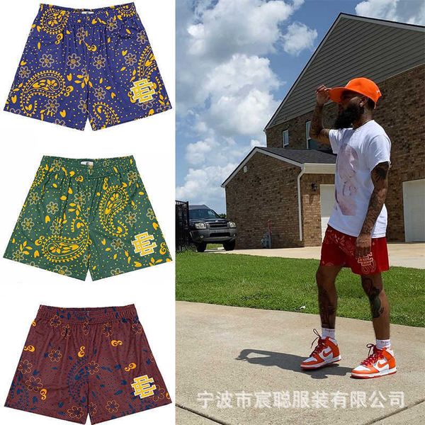 men's clothing american ee cashew blossom series casual shorts capris loose fit running quick dried basketball pants, White;black
men's clothing american ee cashew blossom series casual shorts capris loose fit running quick dried basketball pants, White;black