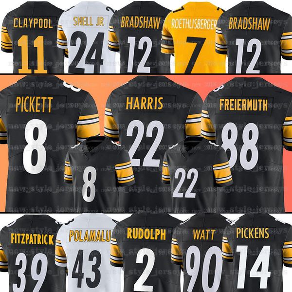 kenny pickett najee harris football jersey george pickens pittsburghs t.j. watt broderick jones steeleres mitch trubisky pat freiermuth came, Black;red
kenny pickett najee harris football jersey george pickens pittsburghs t.j. watt broderick jones steeleres mitch trubisky pat freiermuth came, Black;red