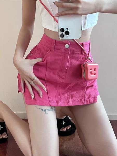 women's shorts feynzz rok denim a line pinggul pak ramping pinggang tinggi musim panas pendek setengah kecil super 230515, White;black
women's shorts feynzz rok denim a line pinggul pak ramping pinggang tinggi musim panas pendek setengah kecil super 230515, White;black