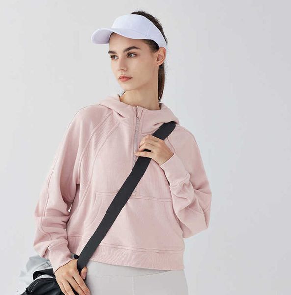 lu-220 sports coat women's half zipper hoodie sweater loose versatile casual baseball suit running fitness yoga gym clothes jacket 8ess, Gray
lu-220 sports coat women's half zipper hoodie sweater loose versatile casual baseball suit running fitness yoga gym clothes jacket 8ess, Gray