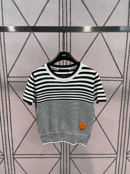23ss womens knits womens designer clothing spring and summer new thick and thin stripes with striped knitted pullover womens clothes, White
23ss womens knits womens designer clothing spring and summer new thick and thin stripes with striped knitted pullover womens clothes, White
