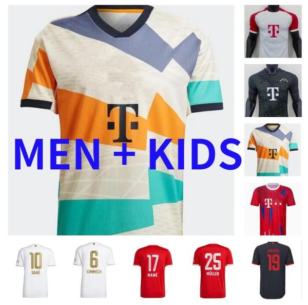 de ligt mane soccer jerseys 22 23 24 gravenberch sane bayern munich mazraoui muller davies kimmich football shirts men kids kit coman 2023 2, Black;yellow
de ligt mane soccer jerseys 22 23 24 gravenberch sane bayern munich mazraoui muller davies kimmich football shirts men kids kit coman 2023 2, Black;yellow