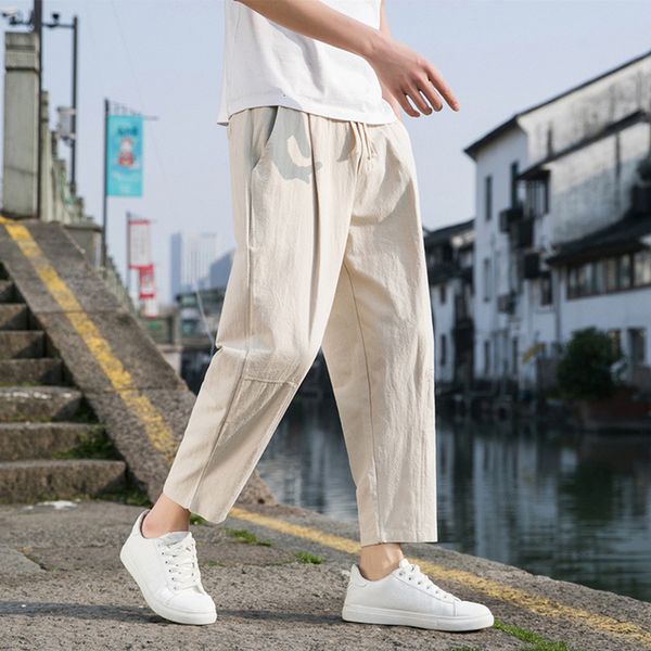 men's pants m-5xl fashion men's pants solid color breathable sports pants drawstring casual outdoor daily linen pants 230516, Black
men's pants m-5xl fashion men's pants solid color breathable sports pants drawstring casual outdoor daily linen pants 230516, Black