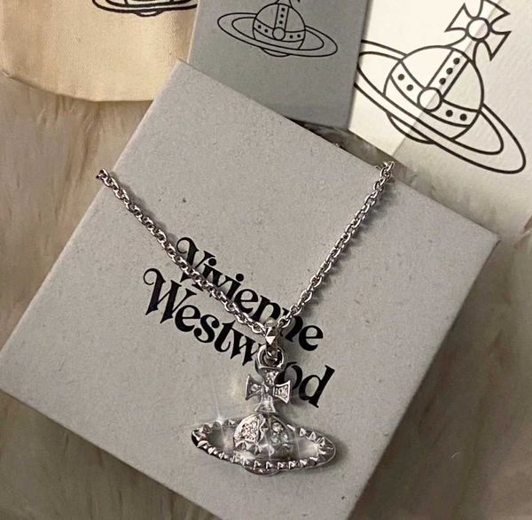 empress dowager vivian back female saturn full diamond pin necklace mother's day gift, Silver
empress dowager vivian back female saturn full diamond pin necklace mother's day gift, Silver