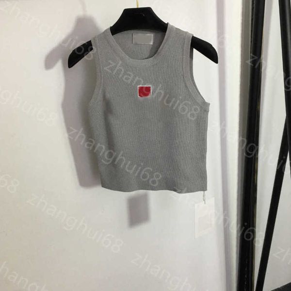 23ss womens designer clothing vest camis tank womens tanks camis round neck sequin embroidered monogram knitted vest womens clothes a1, White
23ss womens designer clothing vest camis tank womens tanks camis round neck sequin embroidered monogram knitted vest womens clothes a1, White