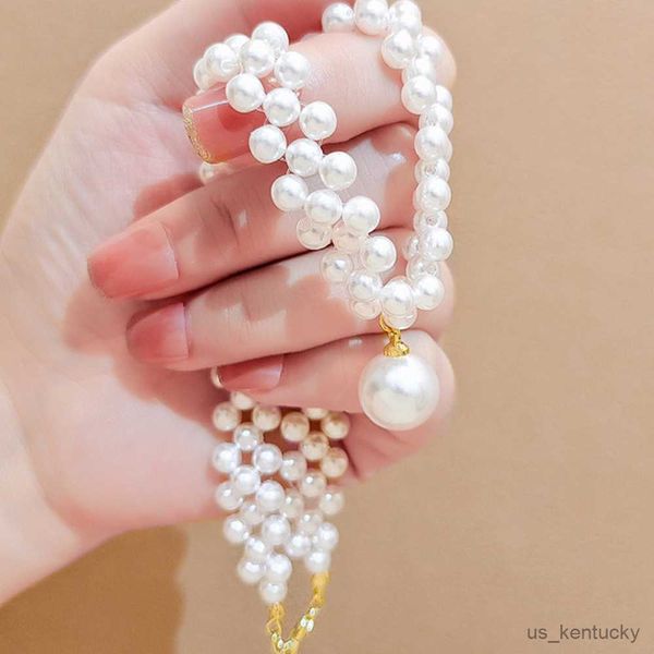 pendant necklaces elegant pearl nelace for women temperament pendant clavicle chain braided wedding neband jewelry, Silver
pendant necklaces elegant pearl nelace for women temperament pendant clavicle chain braided wedding neband jewelry, Silver
