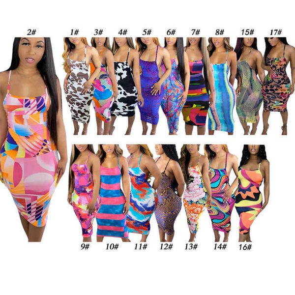 designer clothes womens dresses tie dye printed slim sling backless casual dress summer plus size skirt 17 colours, Black;gray
designer clothes womens dresses tie dye printed slim sling backless casual dress summer plus size skirt 17 colours, Black;gray