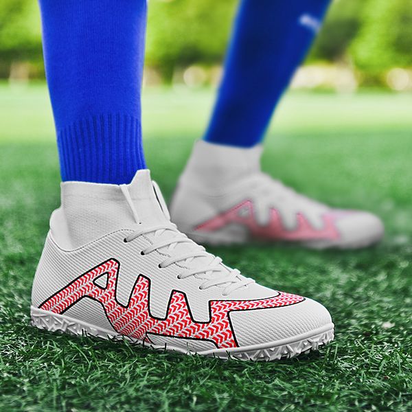 safety shoes high ankle football boots soccer shoeskids boys soccer cleats sneakers botas de futbol, Black;brown
safety shoes high ankle football boots soccer shoeskids boys soccer cleats sneakers botas de futbol, Black;brown