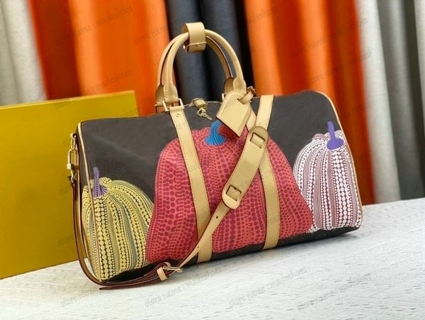23ss yayoi kusama collection designer bag pumpkins print yk keepall 45 boston bag colorful dots mens travel bags duffel luggage bags tote ca
23ss yayoi kusama collection designer bag pumpkins print yk keepall 45 boston bag colorful dots mens travel bags duffel luggage bags tote ca