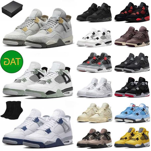with box designer 2023 2023 with box 4 basketball shoes men women 4s military black cat midnight navy pn dust seafoam red thunder sail cool
with box designer 2023 2023 with box 4 basketball shoes men women 4s military black cat midnight navy pn dust seafoam red thunder sail cool