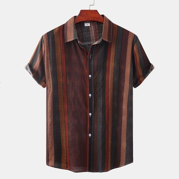 men's casual shirts men clothing summer men's printed short sleeve shirts casual vintage lapel buttons camisas para hombre 230516, White;black
men's casual shirts men clothing summer men's printed short sleeve shirts casual vintage lapel buttons camisas para hombre 230516, White;black
