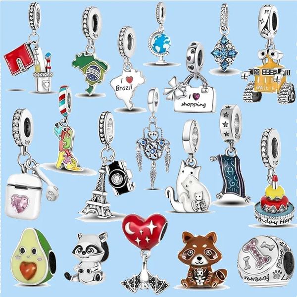 925 sterling silver charms for jewelry making for pandora beads jewelry gift wholesale forever family charm necklace trinket diy, Black
925 sterling silver charms for jewelry making for pandora beads jewelry gift wholesale forever family charm necklace trinket diy, Black
