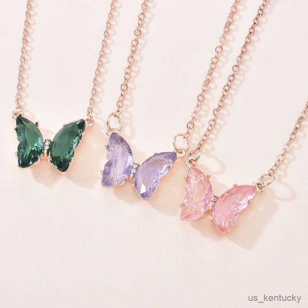 pendant necklaces new fairy for girls women fantasy glass crystal butterfly pendant nelace clavicle chain popular nelaces gift, Silver
pendant necklaces new fairy for girls women fantasy glass crystal butterfly pendant nelace clavicle chain popular nelaces gift, Silver
