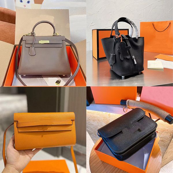 Image of 2023 Top Designer Handbag Shoulder Bag Ladies Shoulder Classic Handbag Fashion Satchel Elegant Temperament Backpack Vintage Celebrity Purse Crossbody