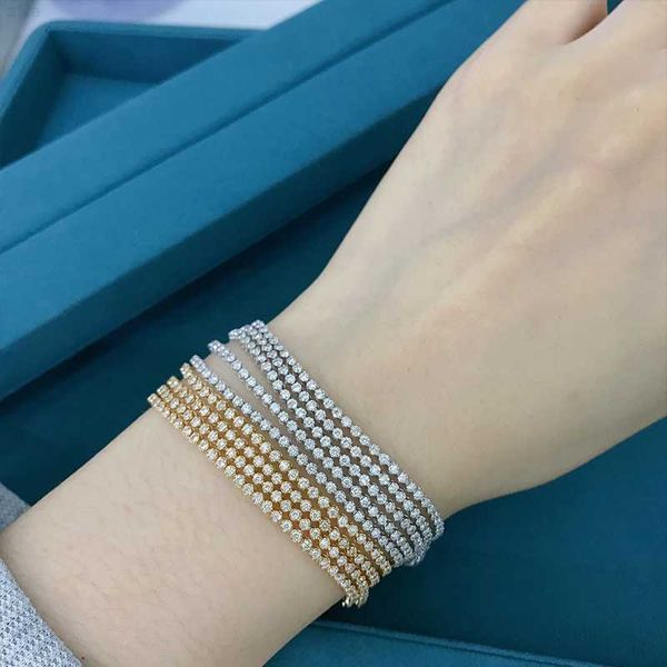 customized iced out tennis bracelet diamond wedding 18k solid gold 1ct version, Silver
customized iced out tennis bracelet diamond wedding 18k solid gold 1ct version, Silver