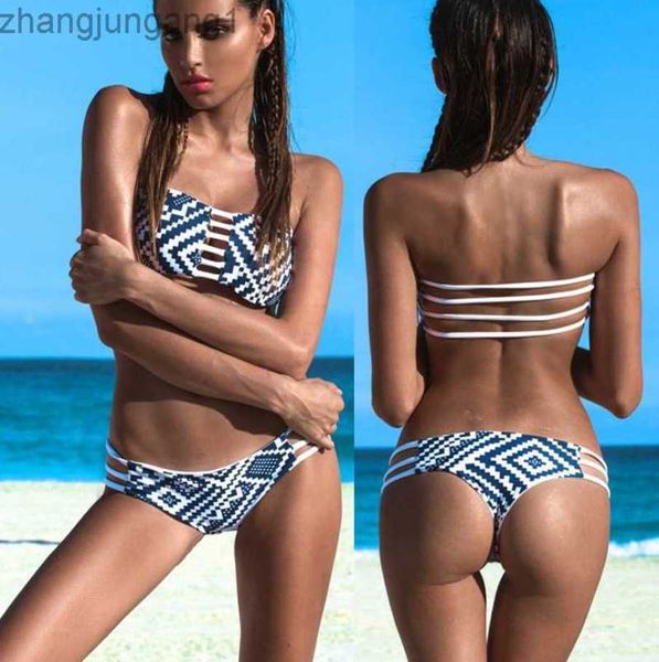 designer fashion brazilian swimsuit blue and white porcelain stripe ethnic printing bandage double sided bikini t shirt, White;black
designer fashion brazilian swimsuit blue and white porcelain stripe ethnic printing bandage double sided bikini t shirt, White;black