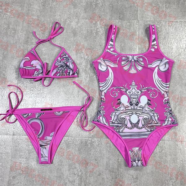 pink vintage bikini designer pattern swimwear womens one piece swimsuit fashion split swimwear for women
pink vintage bikini designer pattern swimwear womens one piece swimsuit fashion split swimwear for women