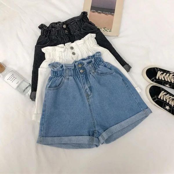 women's shorts summer denim shorts women's black s-5xl pleated white blue high waist shorts women's stretch short jeans zmzbc, White;black
women's shorts summer denim shorts women's black s-5xl pleated white blue high waist shorts women's stretch short jeans zmzbc, White;black
