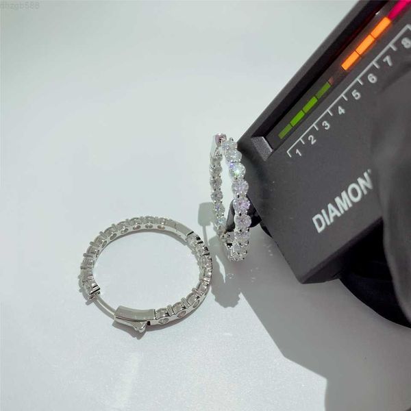 fine jewelry 925 silver hoop earrings white gold plated d color vvs moissanite wedding earring gifts for women, Golden
fine jewelry 925 silver hoop earrings white gold plated d color vvs moissanite wedding earring gifts for women, Golden