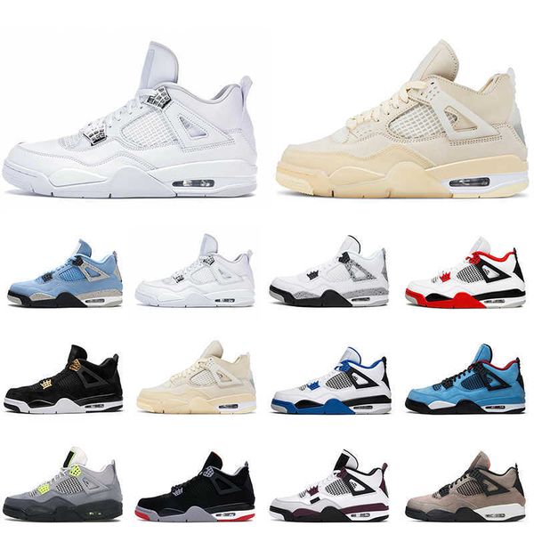 with box designer excellent retro men basketball shoe 4s university blue taupe haze white cement sail back cat fire red women sneaker outdoo, Black
with box designer excellent retro men basketball shoe 4s university blue taupe haze white cement sail back cat fire red women sneaker outdoo, Black