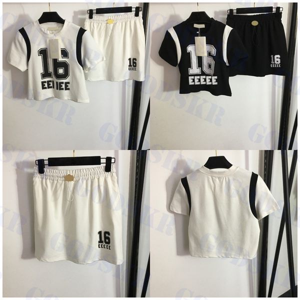 letter printed t shirt womens skirt fashion short sleeved ladies sportswear two piece dress, White
letter printed t shirt womens skirt fashion short sleeved ladies sportswear two piece dress, White