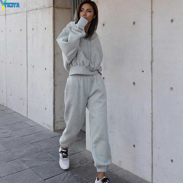 yiciya women's two piece pants women workout suit sets oversized female hooded loose sweater + long pants suits 2 pieces define female, White
yiciya women's two piece pants women workout suit sets oversized female hooded loose sweater + long pants suits 2 pieces define female, White