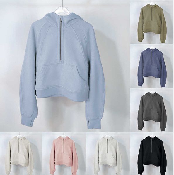 hoodies sweatshirts yoga scuba lulus womens plus velvet thickening jackets hoodys sports half zipper terry designer breathable design 74ess, Black
hoodies sweatshirts yoga scuba lulus womens plus velvet thickening jackets hoodys sports half zipper terry designer breathable design 74ess, Black