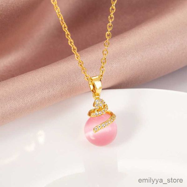pendant necklaces sweet elegant gold color stainless steel women necklace female fashion trendy clavicle chain jewelry ladies on neck, Silver
pendant necklaces sweet elegant gold color stainless steel women necklace female fashion trendy clavicle chain jewelry ladies on neck, Silver