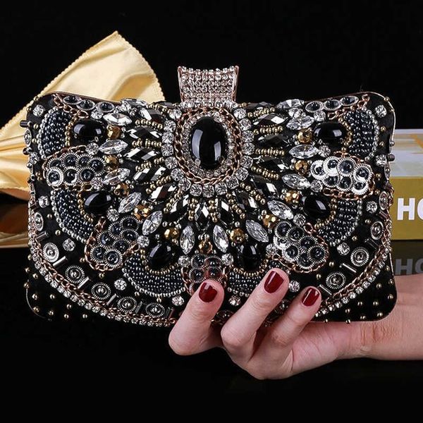 evening bags beaded women day clutch black color diamonds party wedding shoulder chain rhinestones embroidery purse 230427
evening bags beaded women day clutch black color diamonds party wedding shoulder chain rhinestones embroidery purse 230427