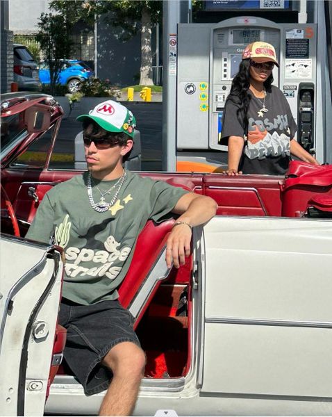 women s t shirt kaus kasual lengan pendek pria dan wanita musim panas pola ruang amerika cetak huruf perjalanan belanja longgar nyaman 23051, White
women s t shirt kaus kasual lengan pendek pria dan wanita musim panas pola ruang amerika cetak huruf perjalanan belanja longgar nyaman 23051, White