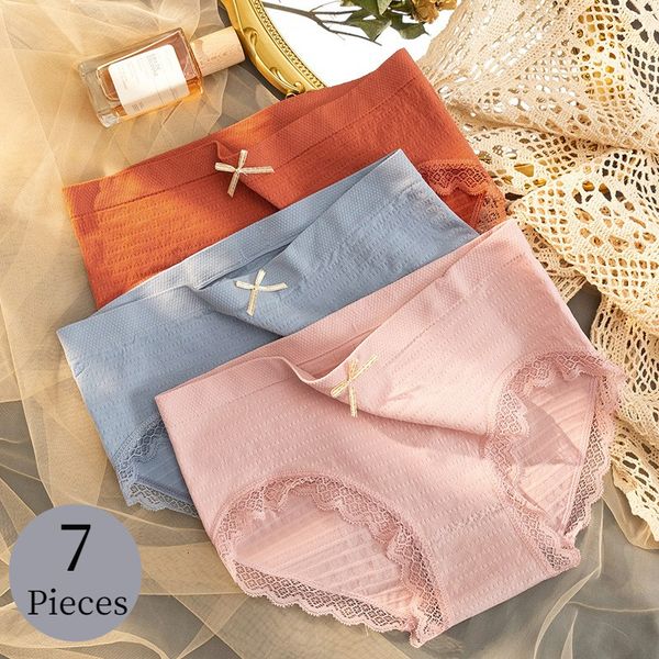 women's panties 7pcs/set women's underwear cotton panty panties female underpants solid color panty intimates women lingerie 7 pie, Black;pink
women's panties 7pcs/set women's underwear cotton panty panties female underpants solid color panty intimates women lingerie 7 pie, Black;pink