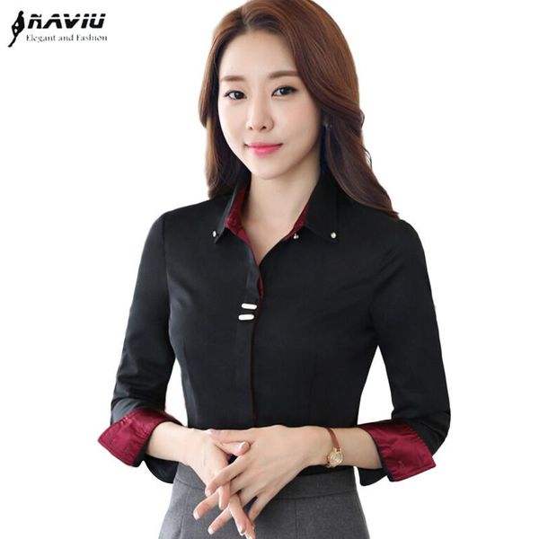 shirts fashion clothes ol women long sleeve shirt black white slim patchwork sequined cotton blouse office ladies formal
shirts fashion clothes ol women long sleeve shirt black white slim patchwork sequined cotton blouse office ladies formal