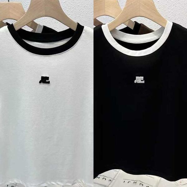 american sleeved t-shirt women summer t-shirt for european goods westernized fashion waistband shirt slim fitting short shoulder top, White
american sleeved t-shirt women summer t-shirt for european goods westernized fashion waistband shirt slim fitting short shoulder top, White