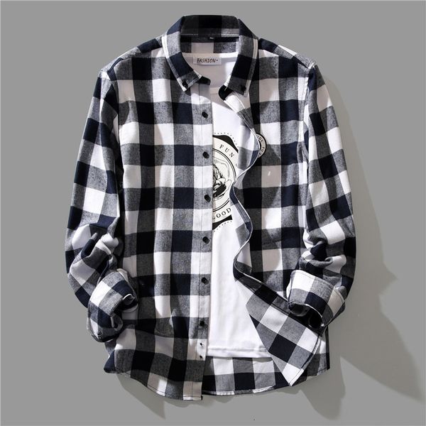 men's casual shirts men's black and white plaid shirt korean fashion spring autumn long sleeve stand-up collar shirts for men clot, White;black
men's casual shirts men's black and white plaid shirt korean fashion spring autumn long sleeve stand-up collar shirts for men clot, White;black