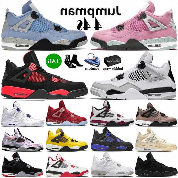 with box designer with box jumpman 4 4s og mens basketball shoes military black red thunder university blue white oreo sail bred black cat c
with box designer with box jumpman 4 4s og mens basketball shoes military black red thunder university blue white oreo sail bred black cat c