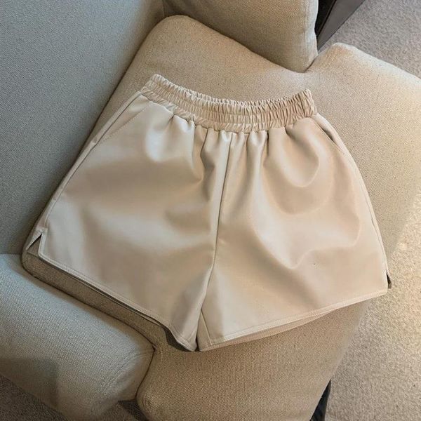 women's shorts fashion large size women's slit leather pants niche design fashion all-match high waist ins casual pants student sh, White;black
women's shorts fashion large size women's slit leather pants niche design fashion all-match high waist ins casual pants student sh, White;black