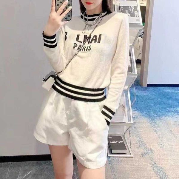 women designer sweater jacket woman sweaters womens round neck stripe sweaters knit letter knitted long sleeved cardigan fashion casual knit, White;black
women designer sweater jacket woman sweaters womens round neck stripe sweaters knit letter knitted long sleeved cardigan fashion casual knit, White;black