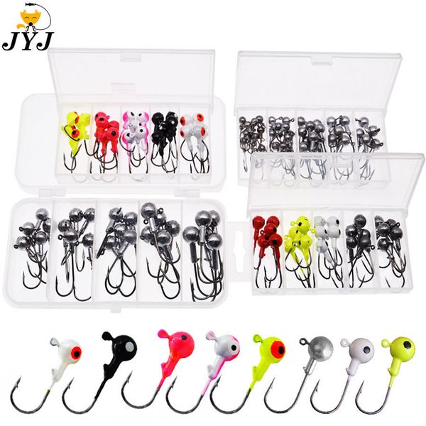 fishing hooks jyj a box 1g 1.5g 2g 3g 3.5g fishing hook jig round head hook with mix colors fishing tackle hook for soft grub worm baits 230
fishing hooks jyj a box 1g 1.5g 2g 3g 3.5g fishing hook jig round head hook with mix colors fishing tackle hook for soft grub worm baits 230