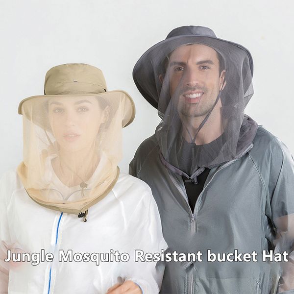 outdoor hats anti mosquito insect bucket hat summer outdoor jungle farm fishing sun hat men breathable mesh full face protection net 230515, Black;white
outdoor hats anti mosquito insect bucket hat summer outdoor jungle farm fishing sun hat men breathable mesh full face protection net 230515, Black;white