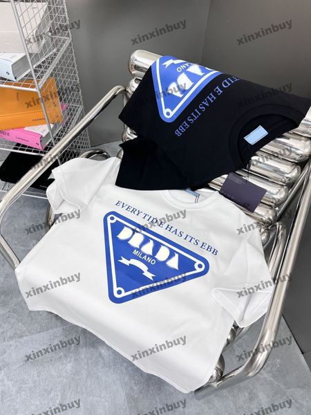 xinxinbuy men designer tee t shirt 23ss triangle label printing milan short sleeve cotton women black white blue m-2xl, Black;brown
xinxinbuy men designer tee t shirt 23ss triangle label printing milan short sleeve cotton women black white blue m-2xl, Black;brown